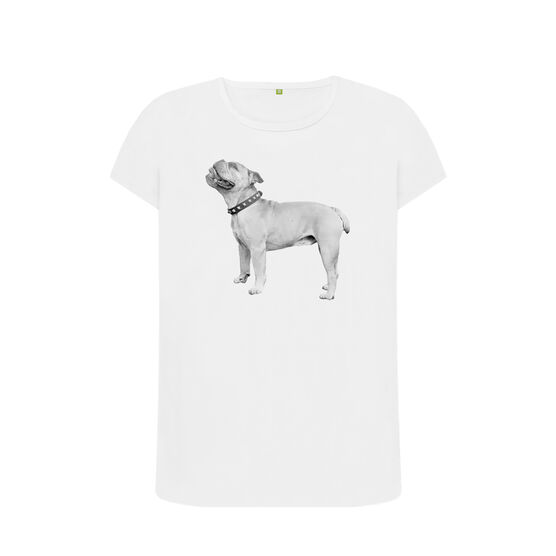Eileen Agar: Dandy the bulldog women's fit t-shirt